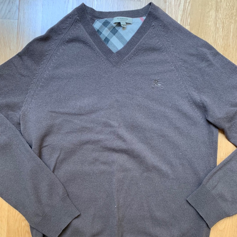 Burberry men’s cashmere sweater